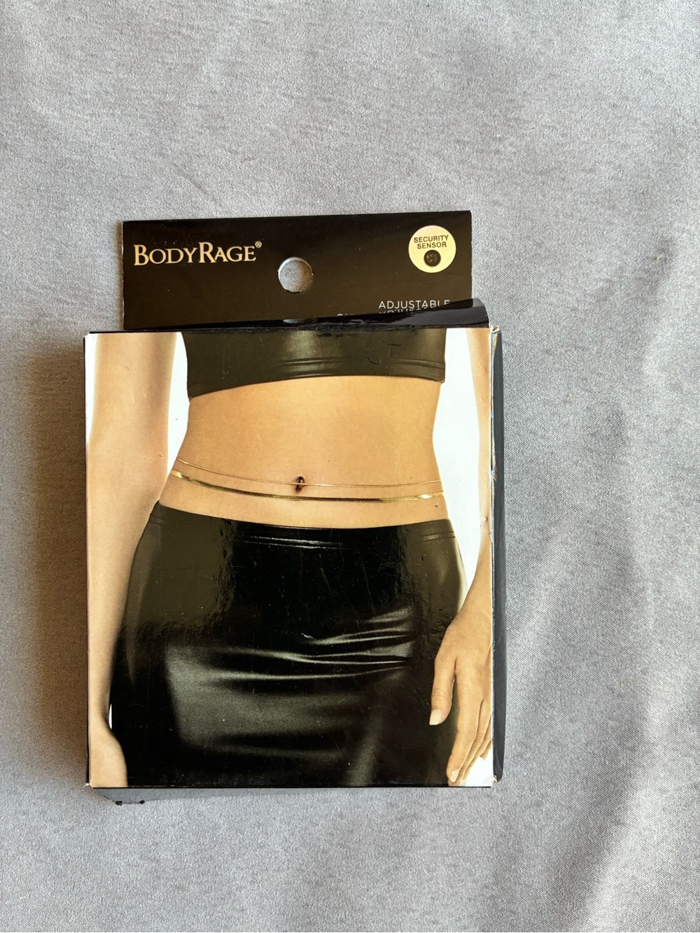 BodyRage Gold Double Layer Waist Chain - Adjustable Belly Chain